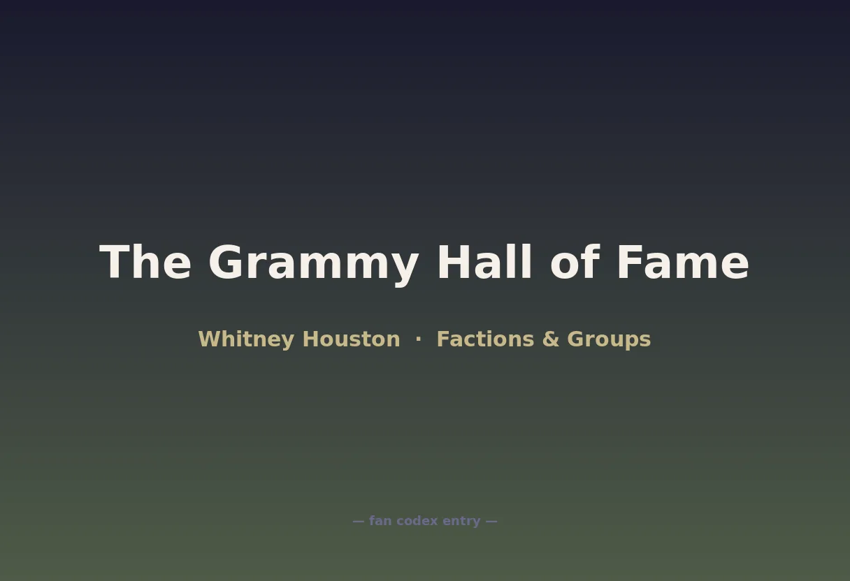The Grammy Hall of Fame