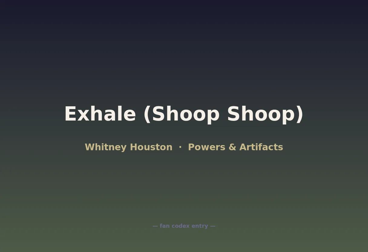 Exhale (Shoop Shoop)