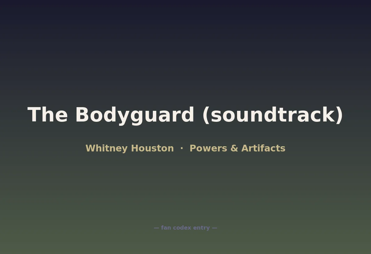 The Bodyguard (soundtrack)