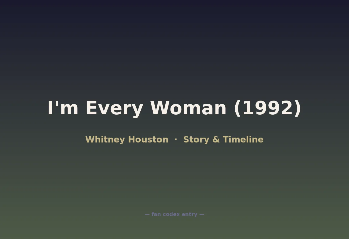 I'm Every Woman (1992)