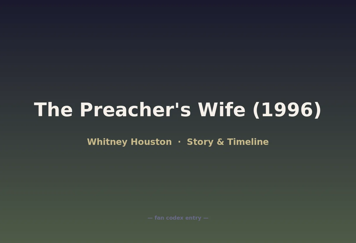 The Preacher's Wife (1996)