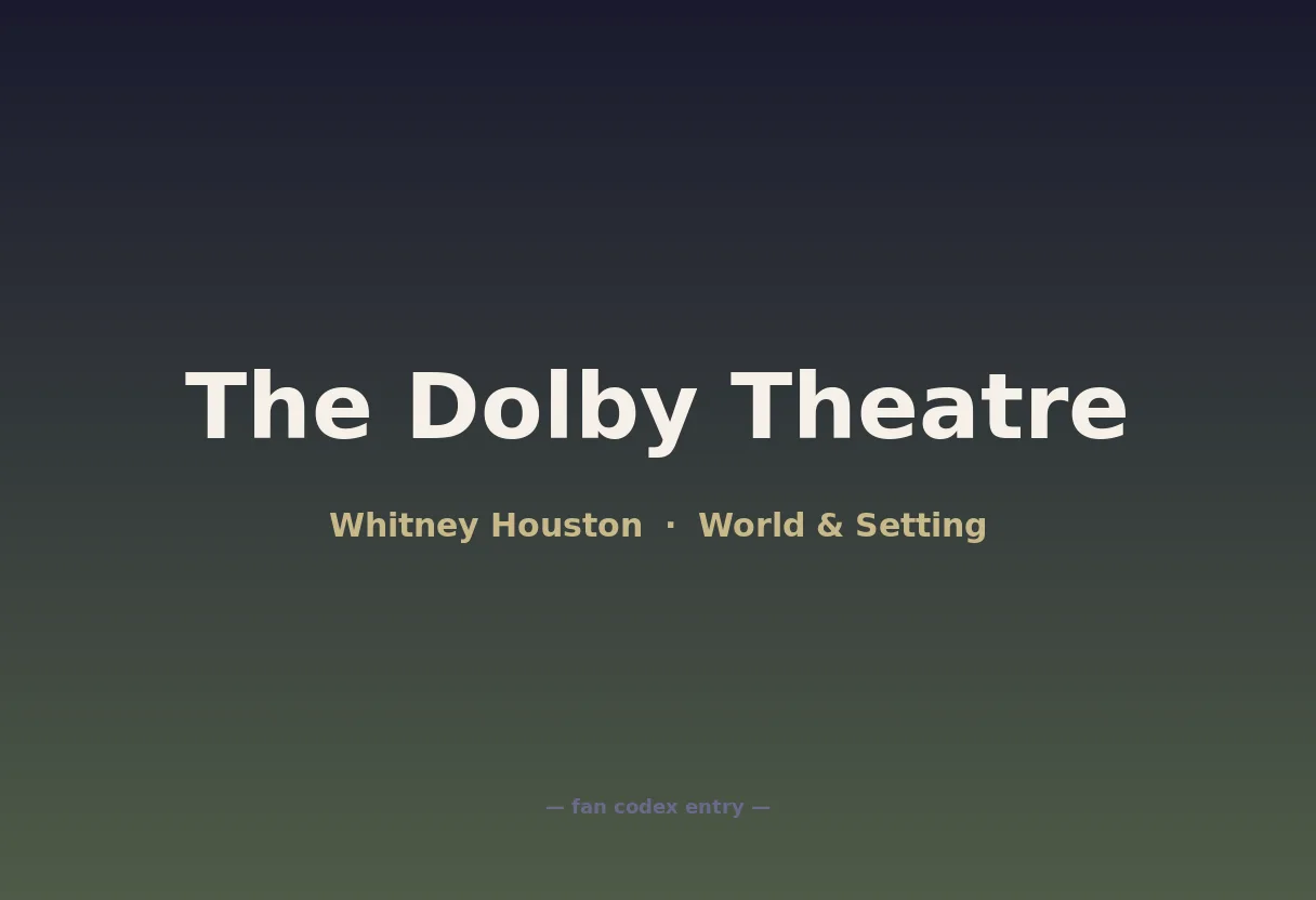 The Dolby Theatre