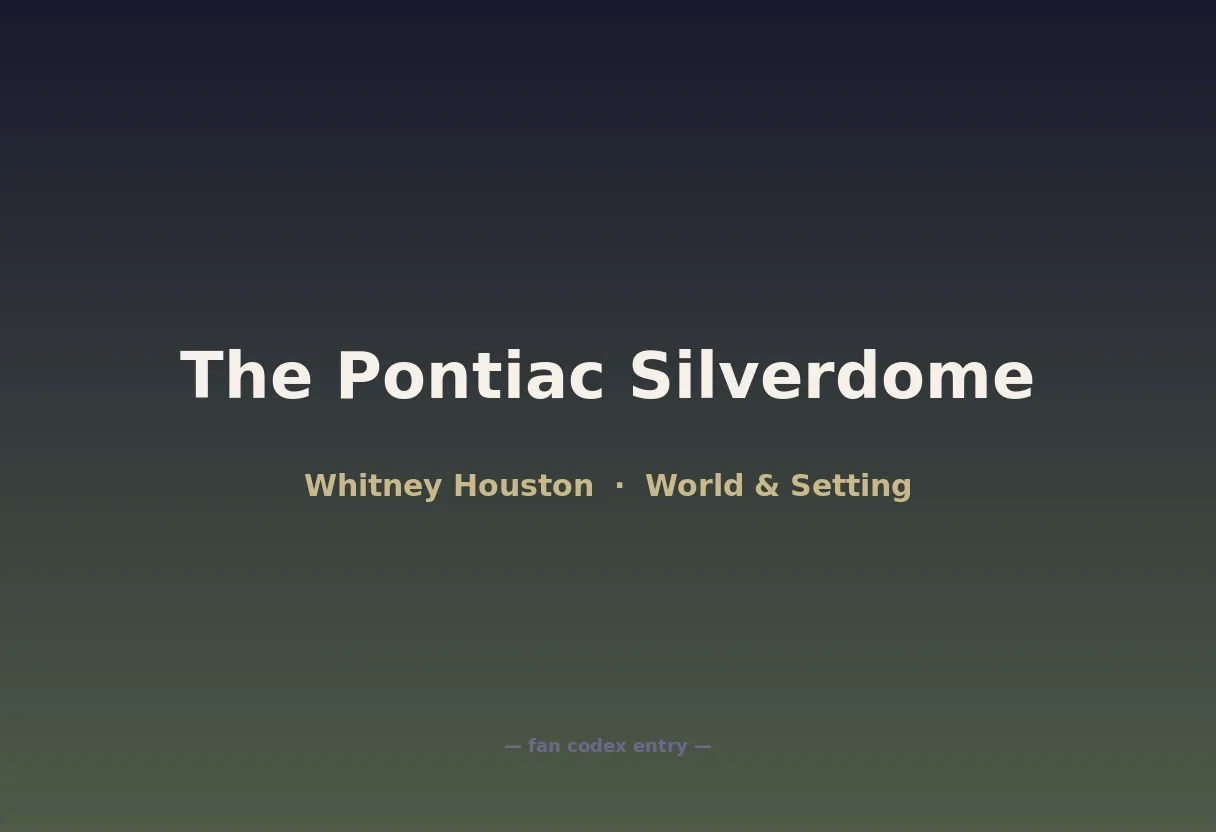 The Pontiac Silverdome