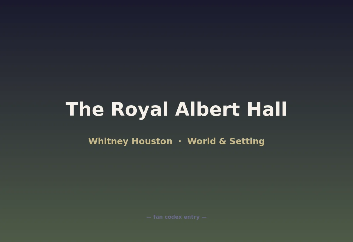 The Royal Albert Hall